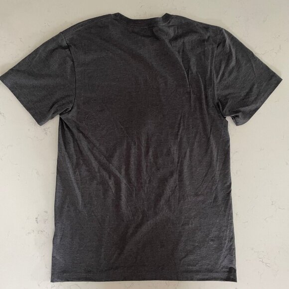 Vans Solid Future SS Skater Graphic T Shirt Heather Graphite Blk Wht Sz S NWT - Picture 3 of 7